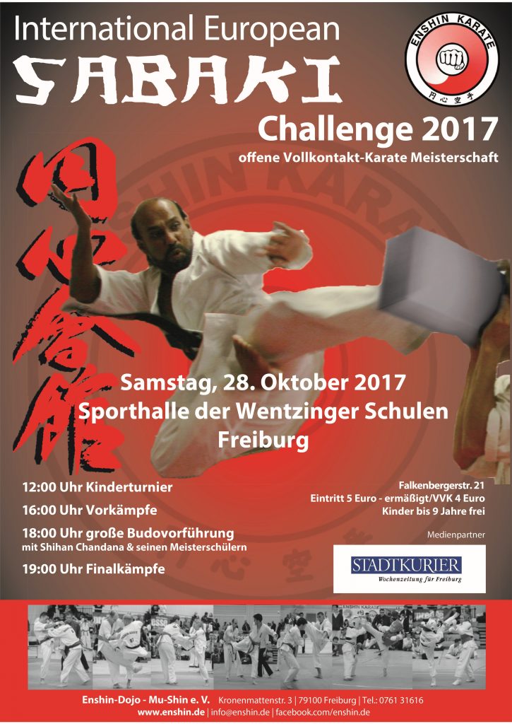 Europameisterschaft 2017 im Enshin Karate Enshin Karate Kai Kan Europe